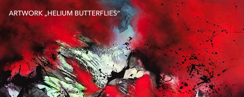 Helium Butterflies Wolkenstrukturen, abstrakte Kunst, abstract art, Christine Bathelt